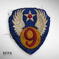 US WW2 9th USAAF Patch