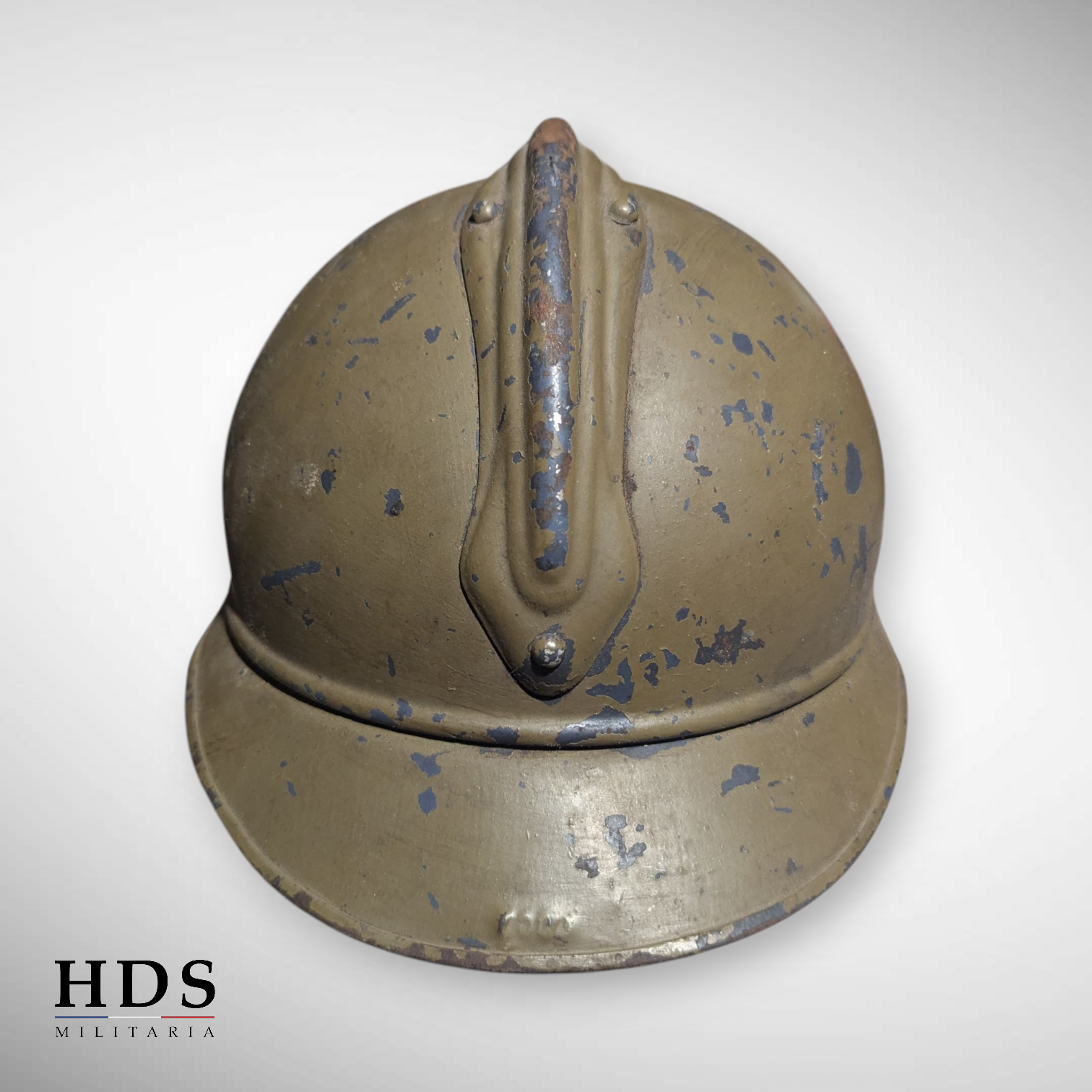 Casque Adrian m15 artillerie France 40 ww2