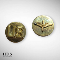 Paire de disques de col US ww2 USAAF