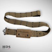 US WW2 M36 belt, large size + 1917 first aid pouch