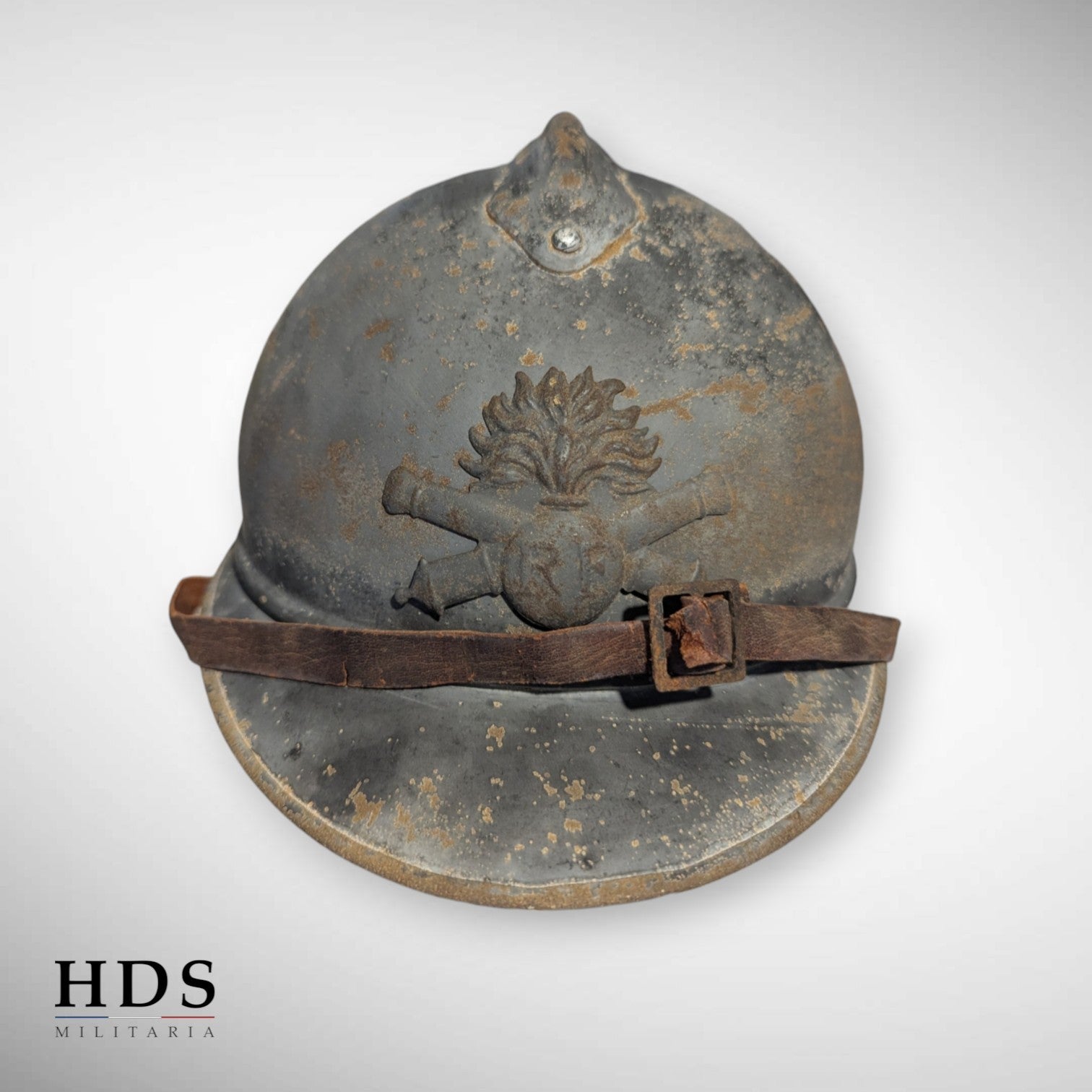Casque Adrian m15 Artillerie ww1