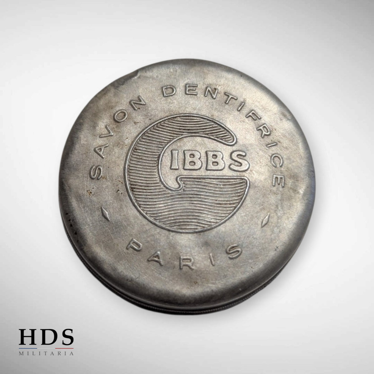 Boîte savon dentifrice Gibbs ww1