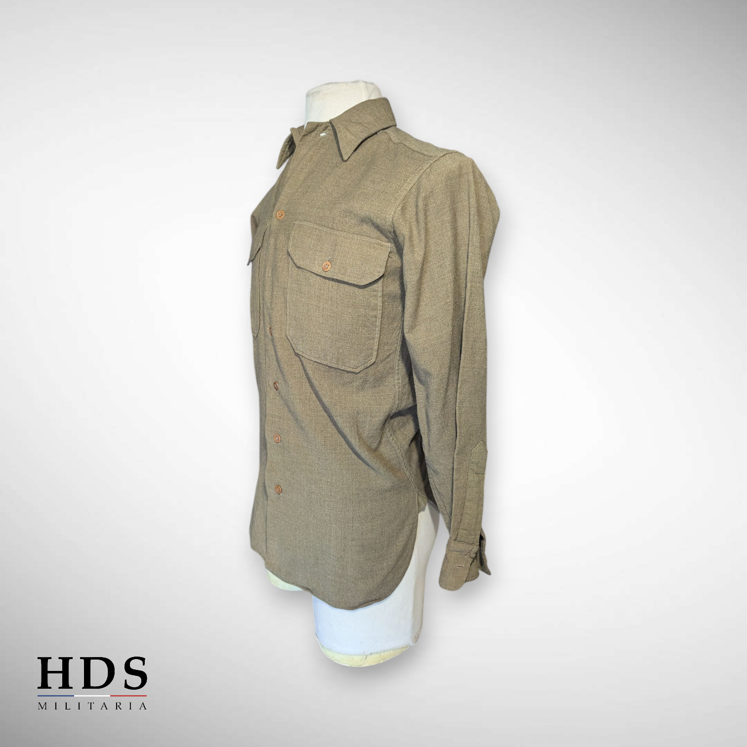 Chemise moutarde US WW2 m37