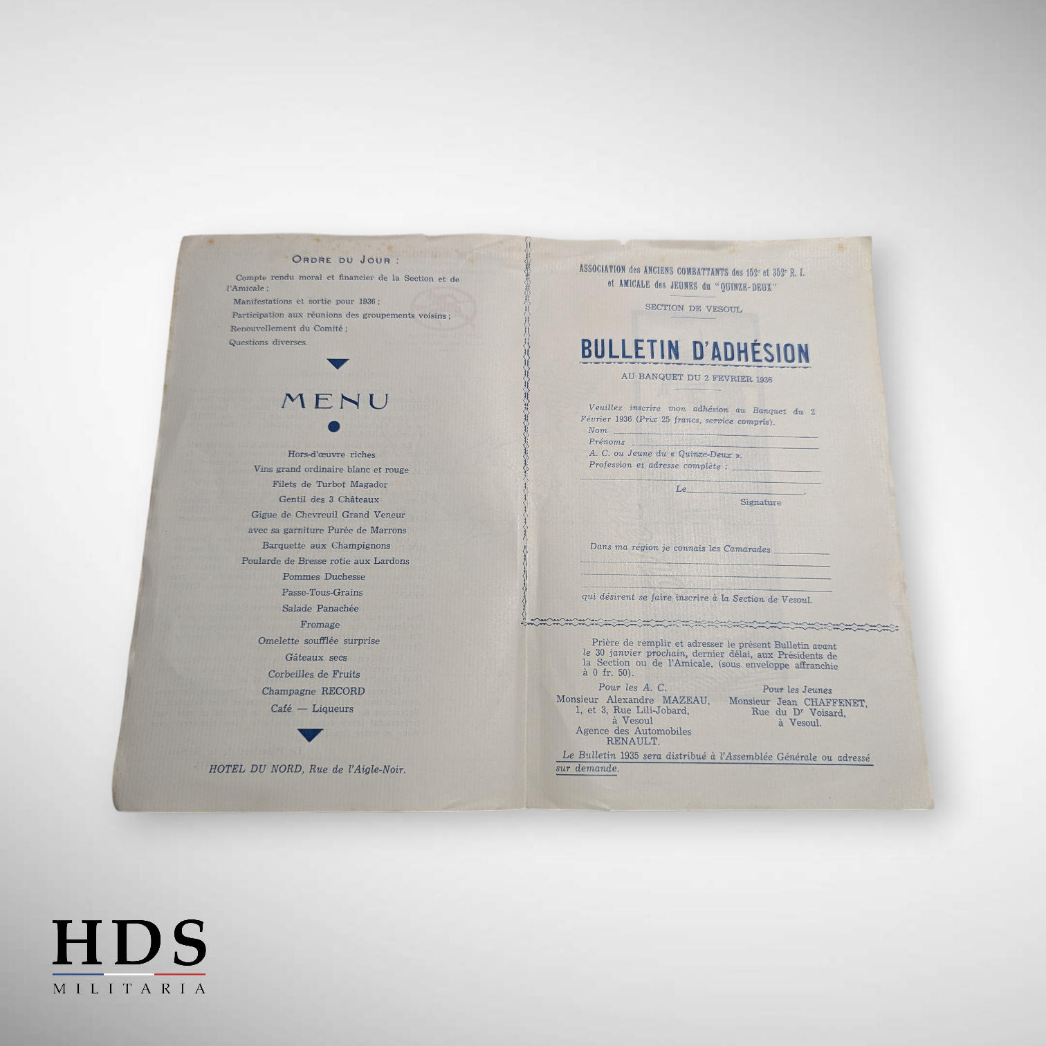 Grouping documents 15-2 diables rouges Colmar