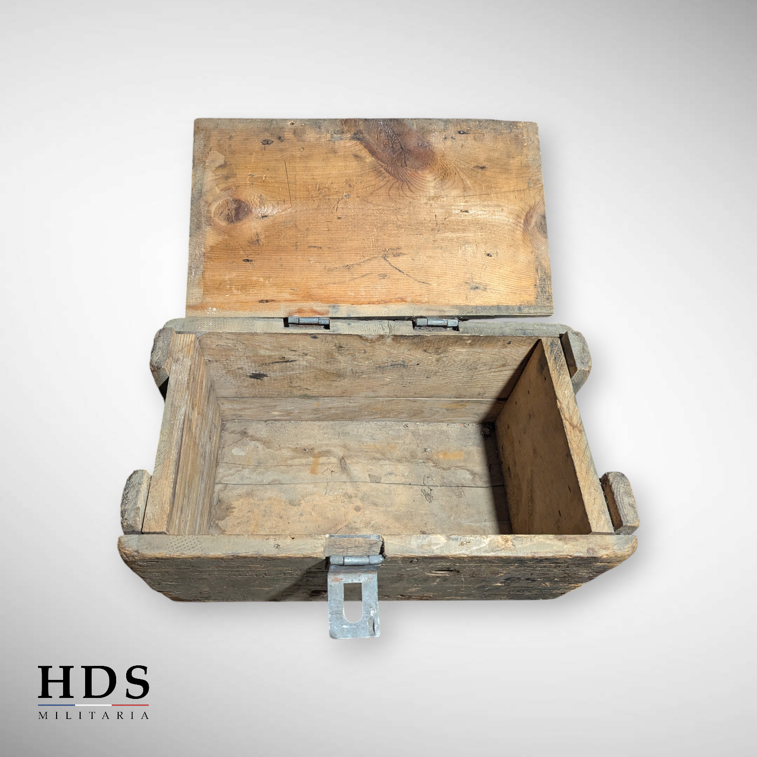 Wooden US mortar box