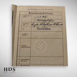 Booklet Arbeitsbuch Saarbrücken german ww2