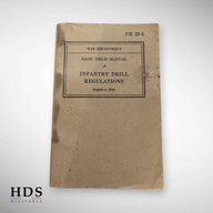 Instruction booklet US ww2 FM 22-5 basic field manual