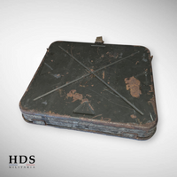 German WWII wounded gas mask box