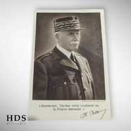 Photo carte postale Maréchal Pétain ww2