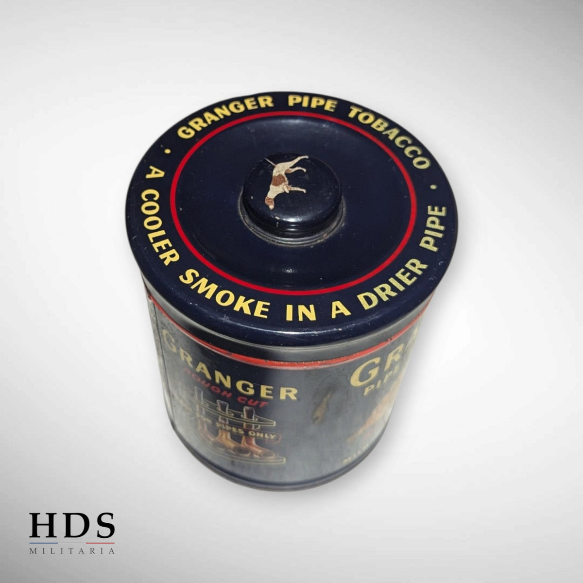 Boîte de tabac Granger US ww2 pleine