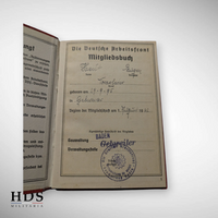 DAF Guebwiller Alsace WW2 Booklet