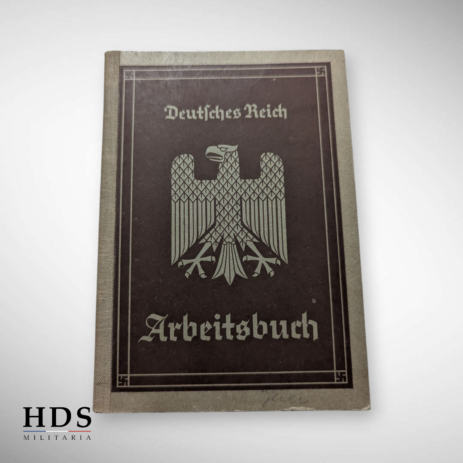 German ww2 Arbeitsbuch booklet