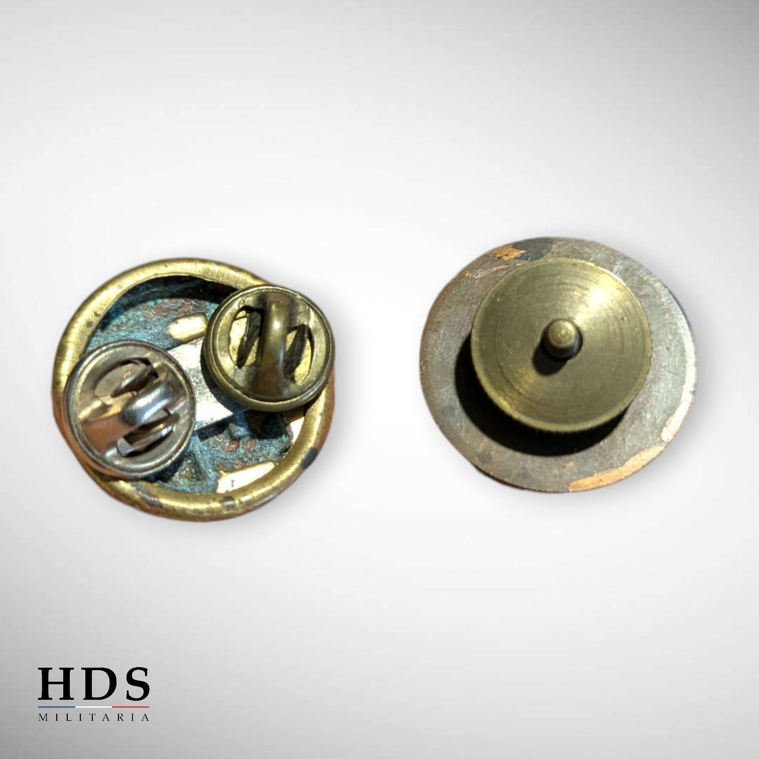 Paire de disques de col US ww2 Infanterie