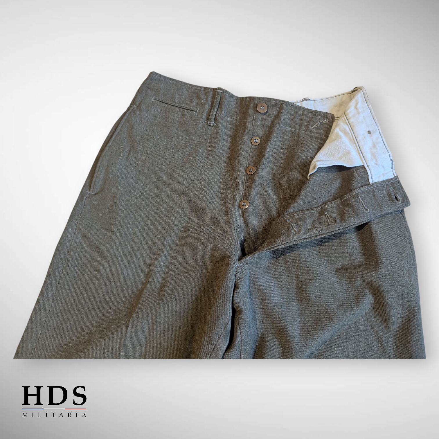 Pantalon moutarde US ww2 m37 nominatif