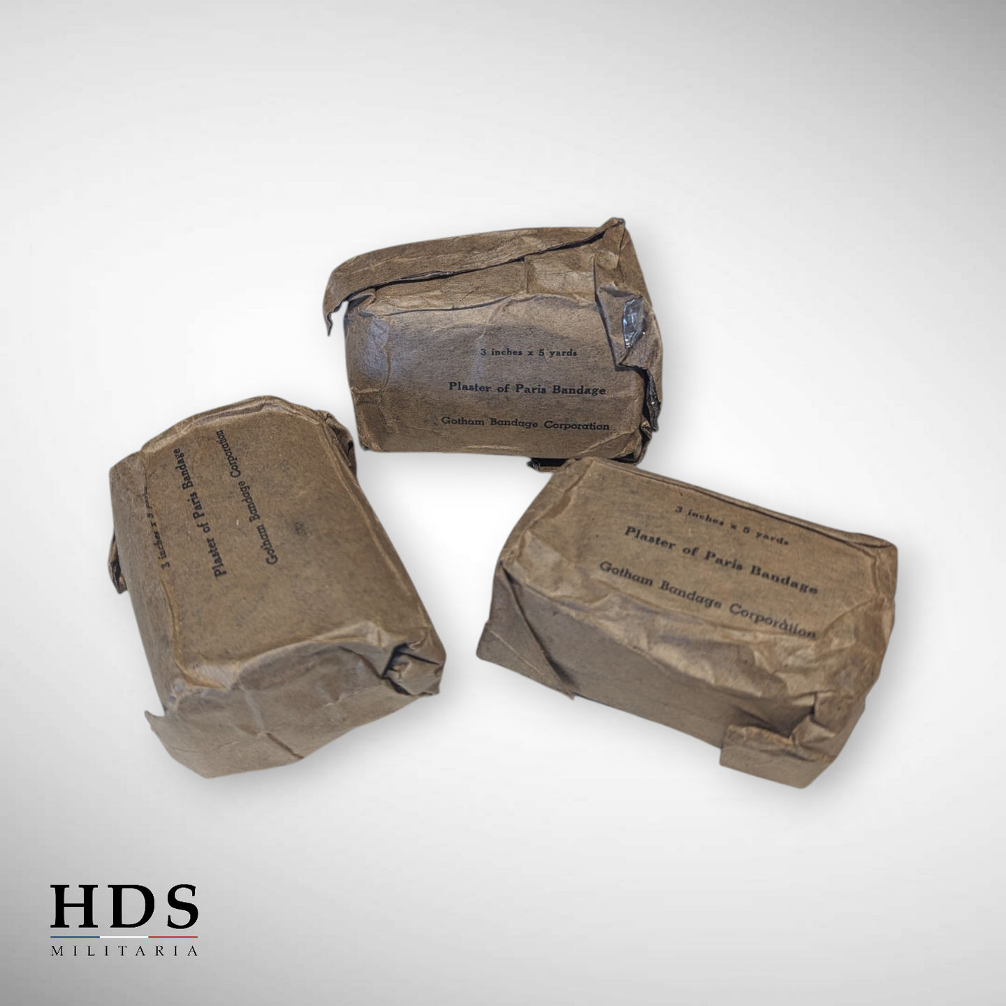 Paquet de plâtre médical US ww2