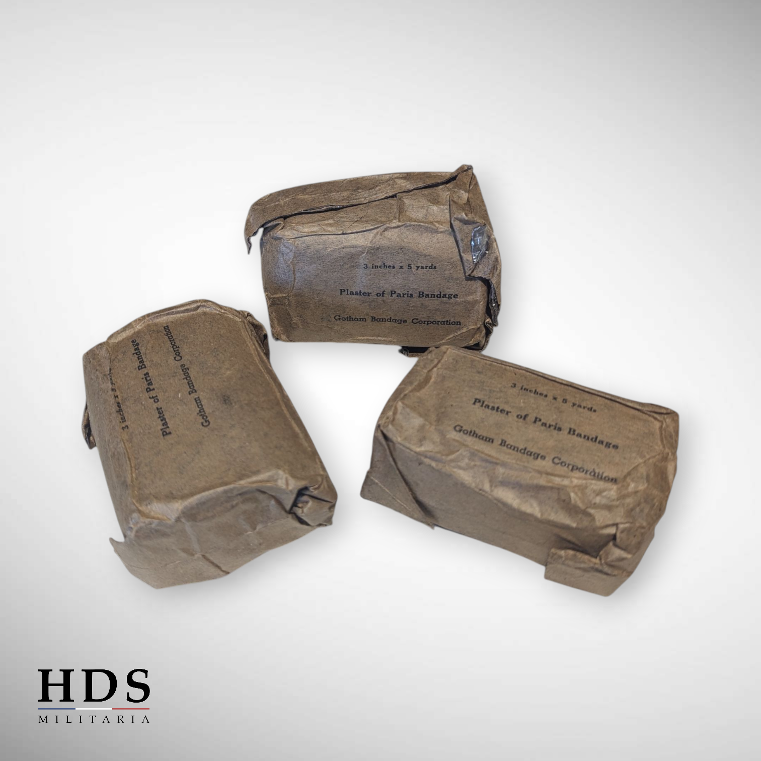 Paquet de plâtre médical US ww2