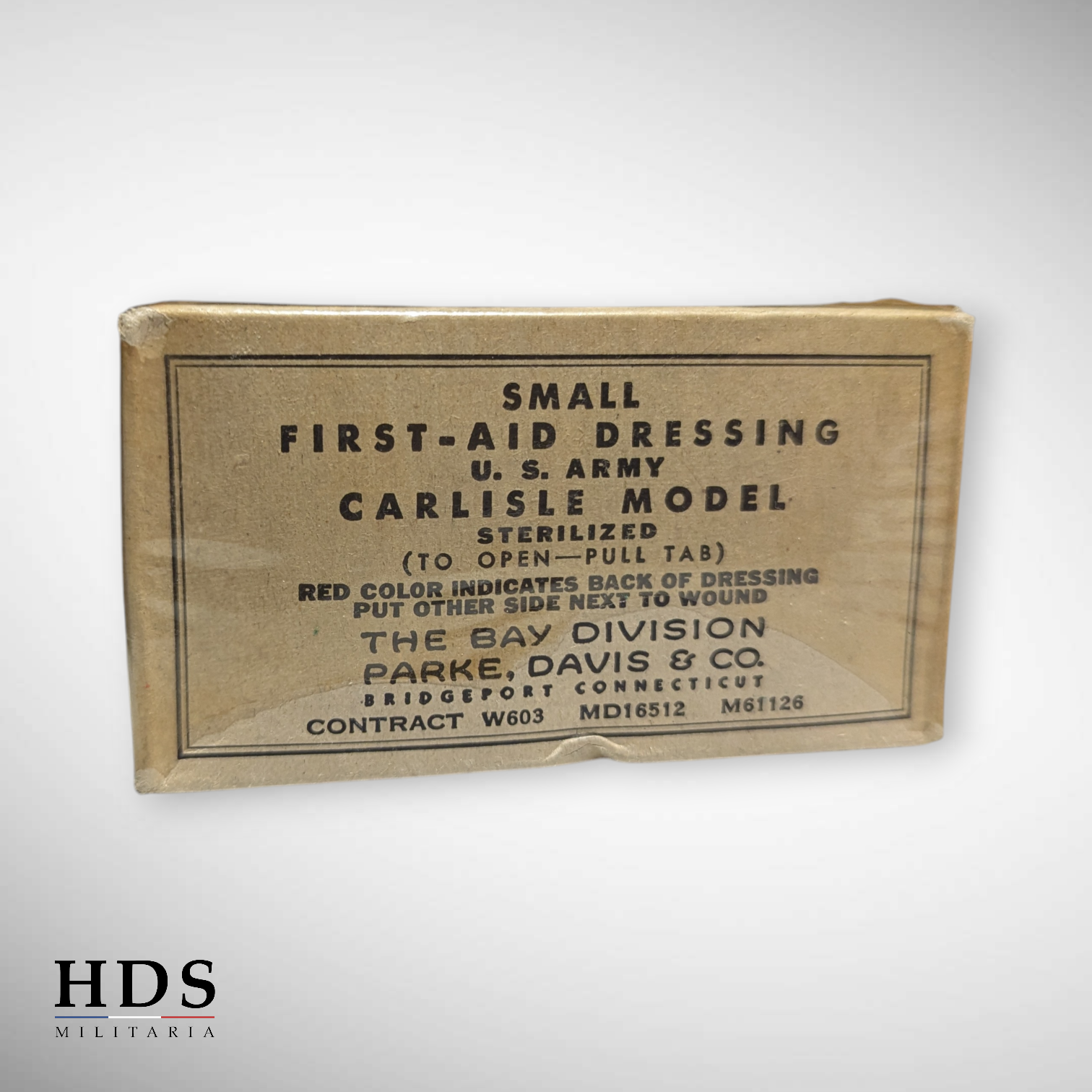 Pansement US ww2 Carlisle model