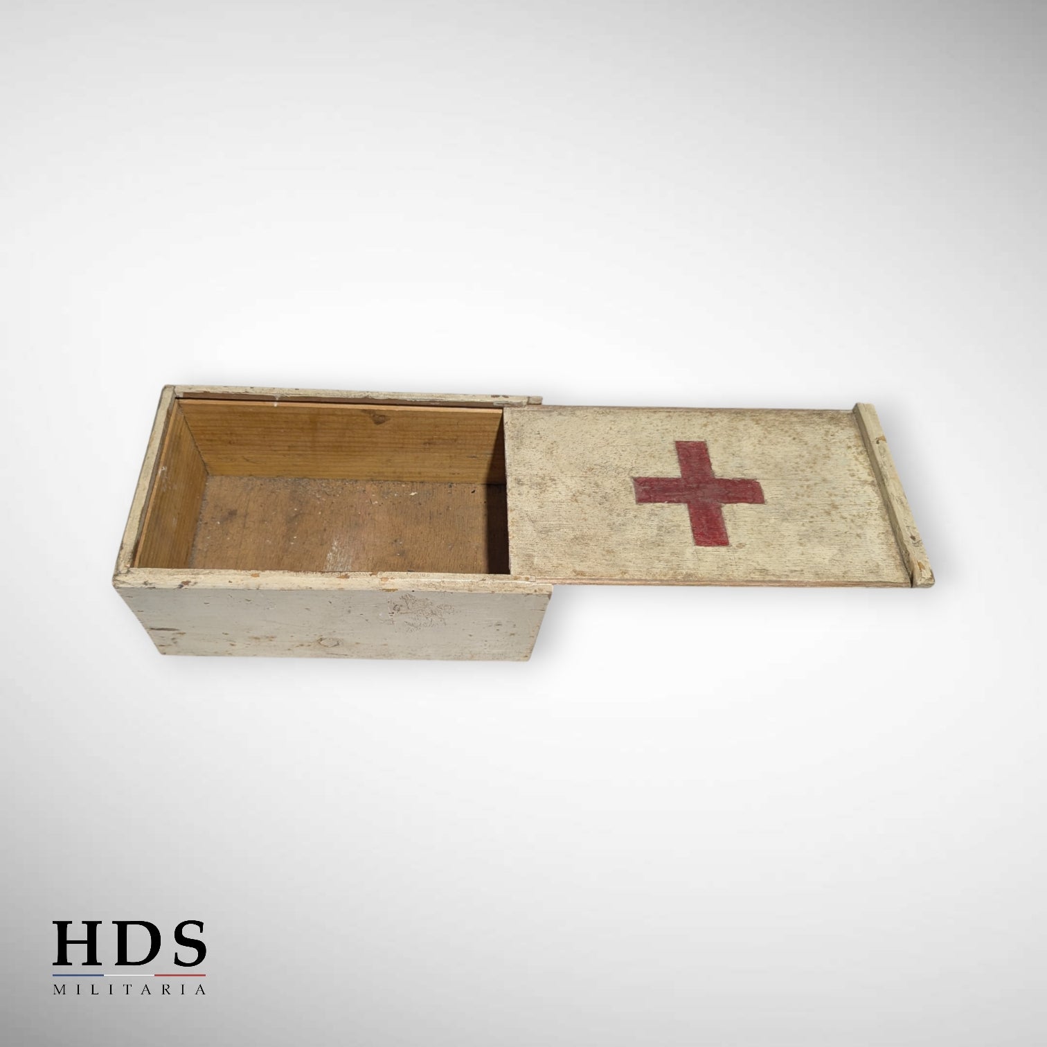 Caisse médicale en bois France 40 ww2