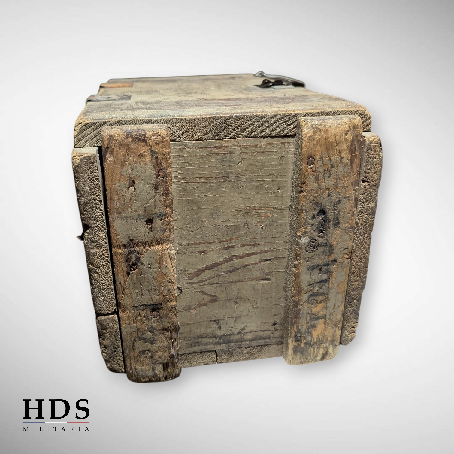 Wooden US mortar box