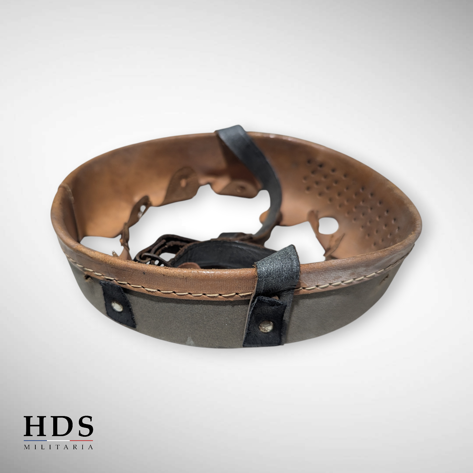 Intérieur casque allemand ww2 m34 polizei pompier