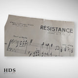 Partition chant des FFI résistance ww2