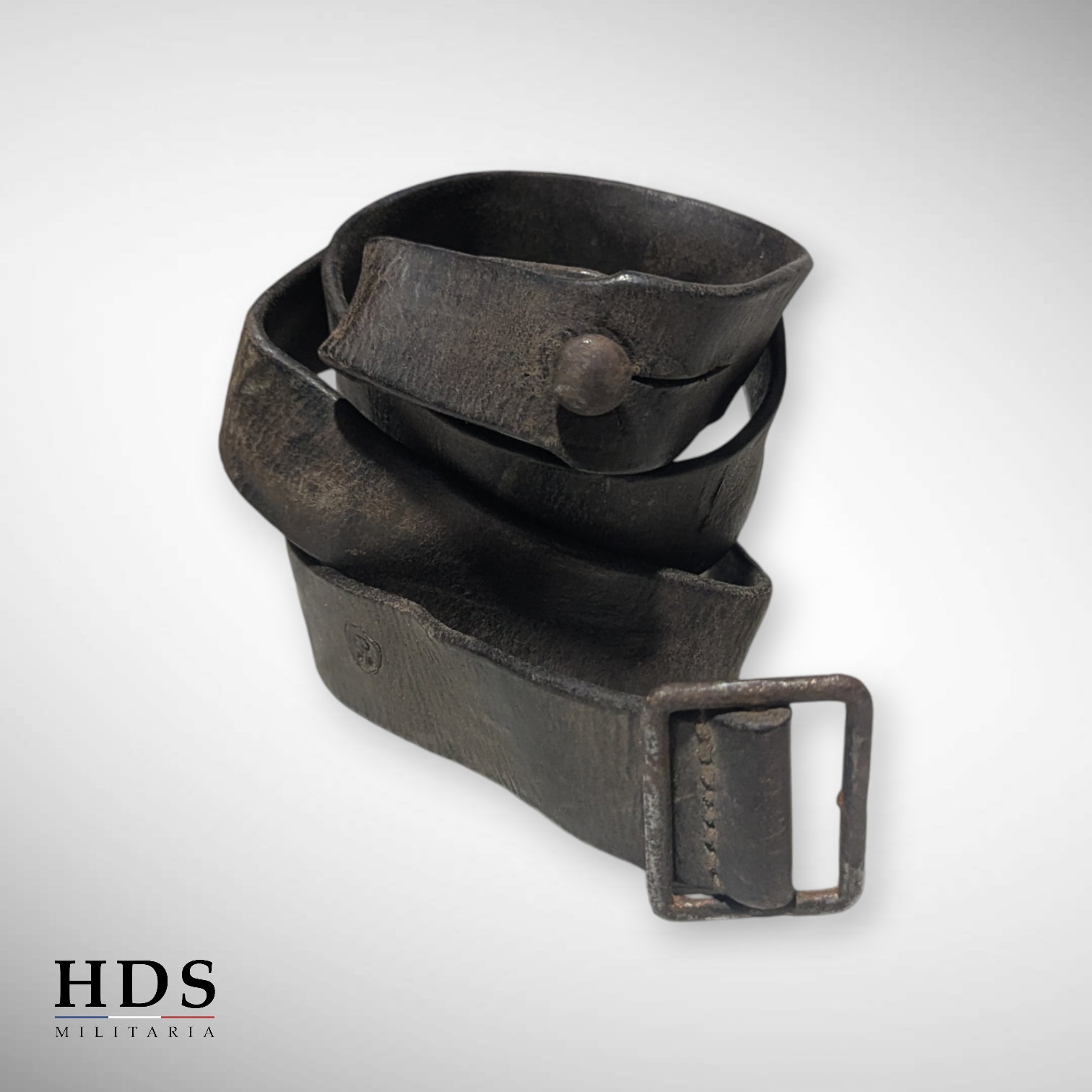 Bretelle en cuir fusil Français ww1