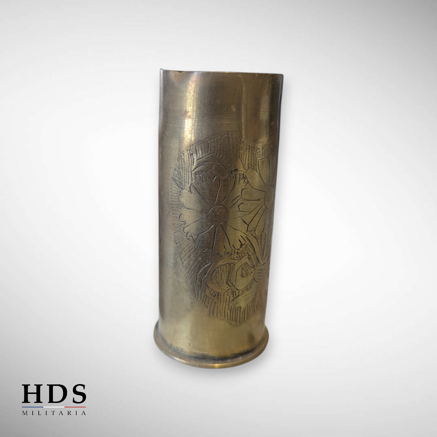 37mm Trench Art ww1 engraved casing