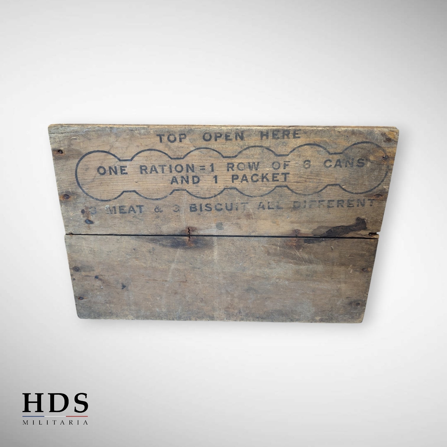 Caisse ration C US ww2 1944