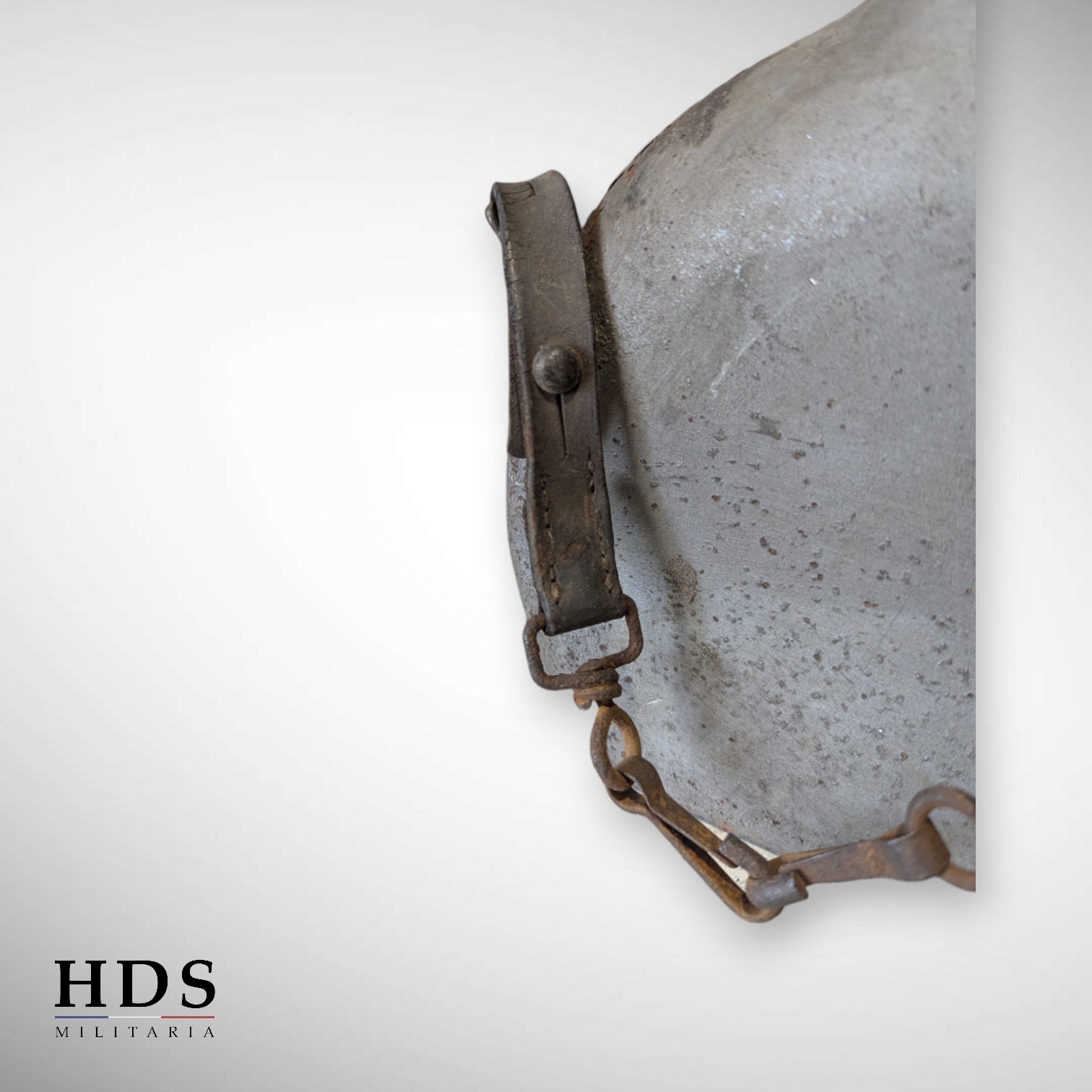 Bidon gourde m35 Français ww2 avec sanglons