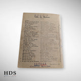 Livret chansons de marche militaires ww1