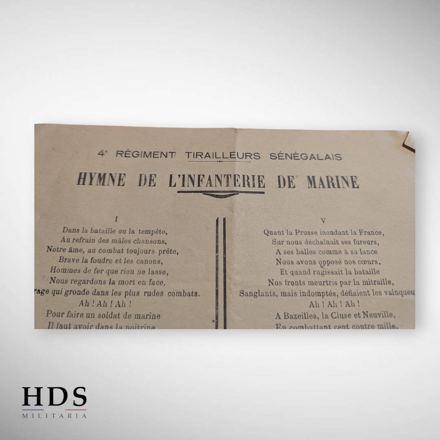 Hymne infanterie de Marine 4 RTS ww2