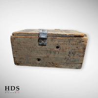 Wooden US mortar box
