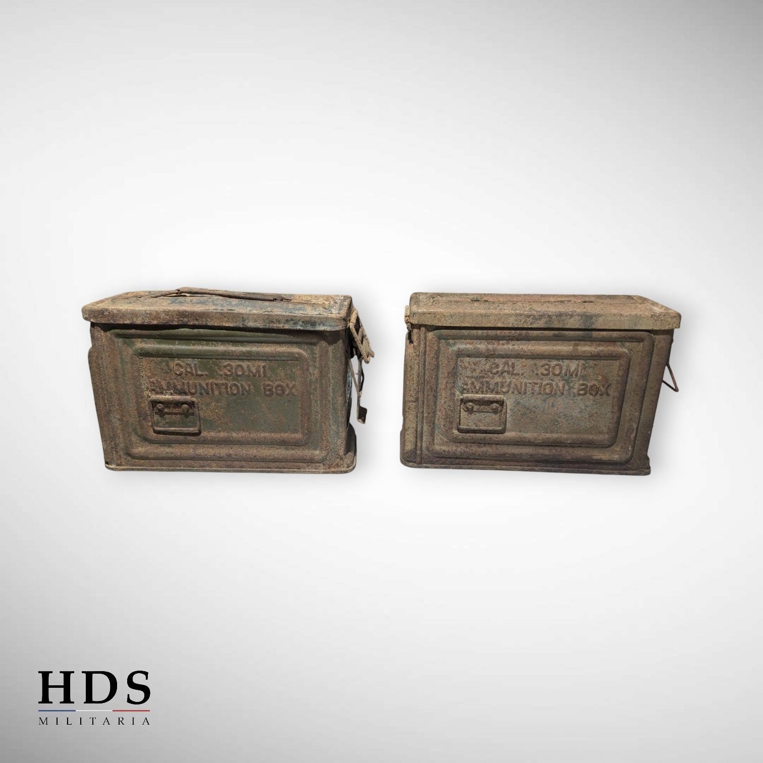 Duo de caisses de cal.30 US ww2 Vosges