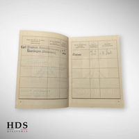 Booklet Arbeitsbuch German ww2