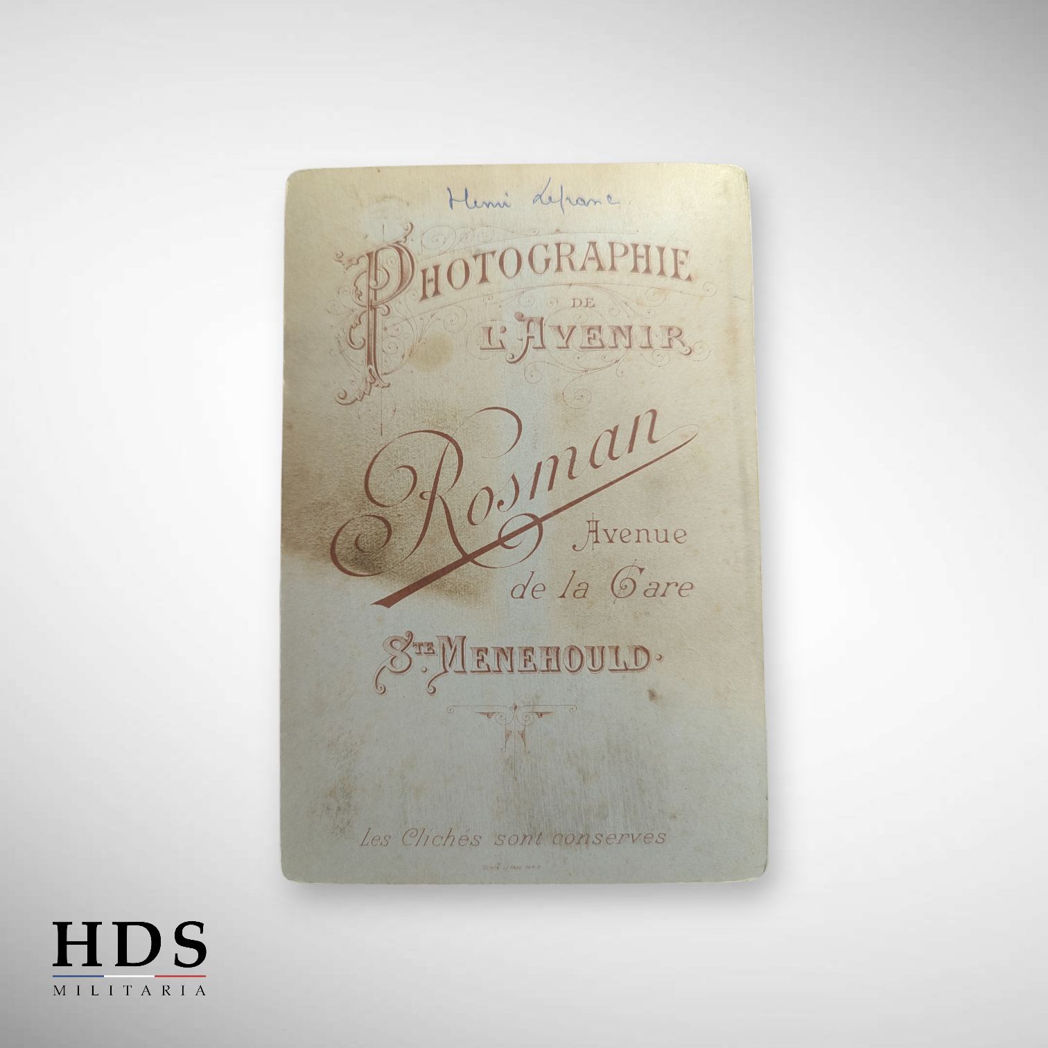 Grande photo cuirassier vers 1900