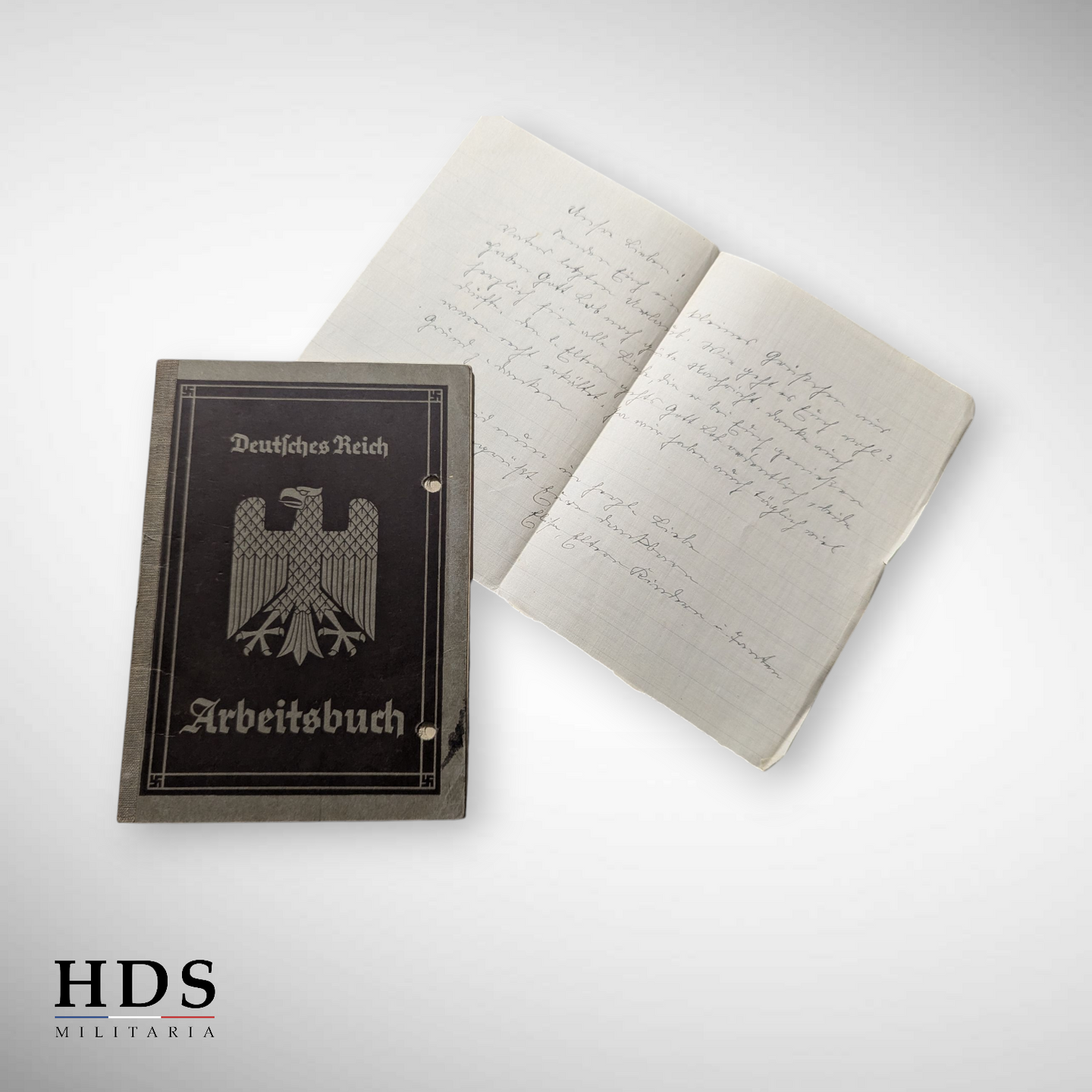 Booklet Arbeitsbuch German ww2