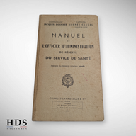 Manuel d'instruction service de santé 1951