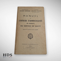 Manuel d'instruction service de santé 1951