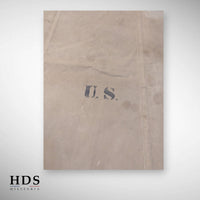 Morceau toile de tente US ww2
