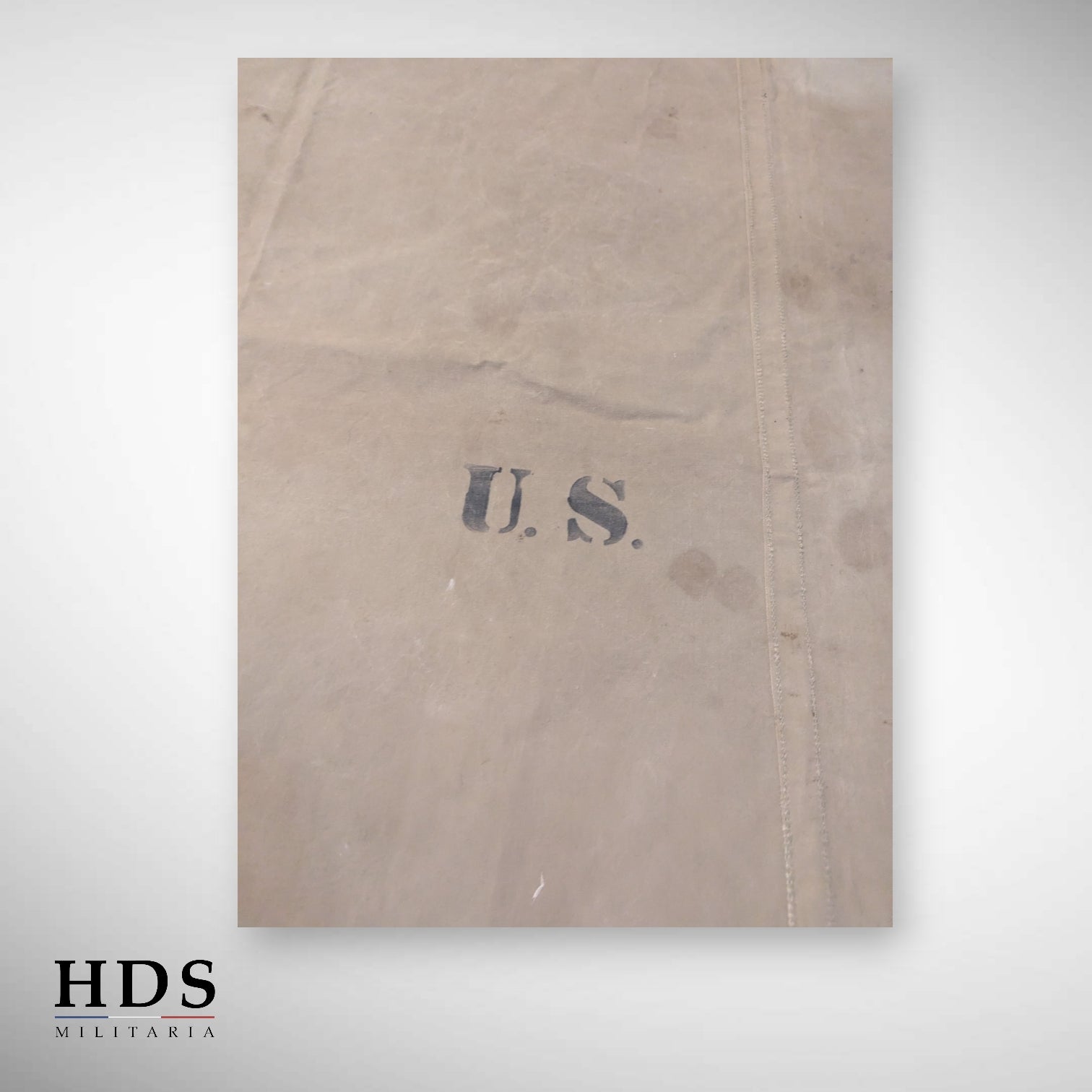 Morceau toile de tente US ww2