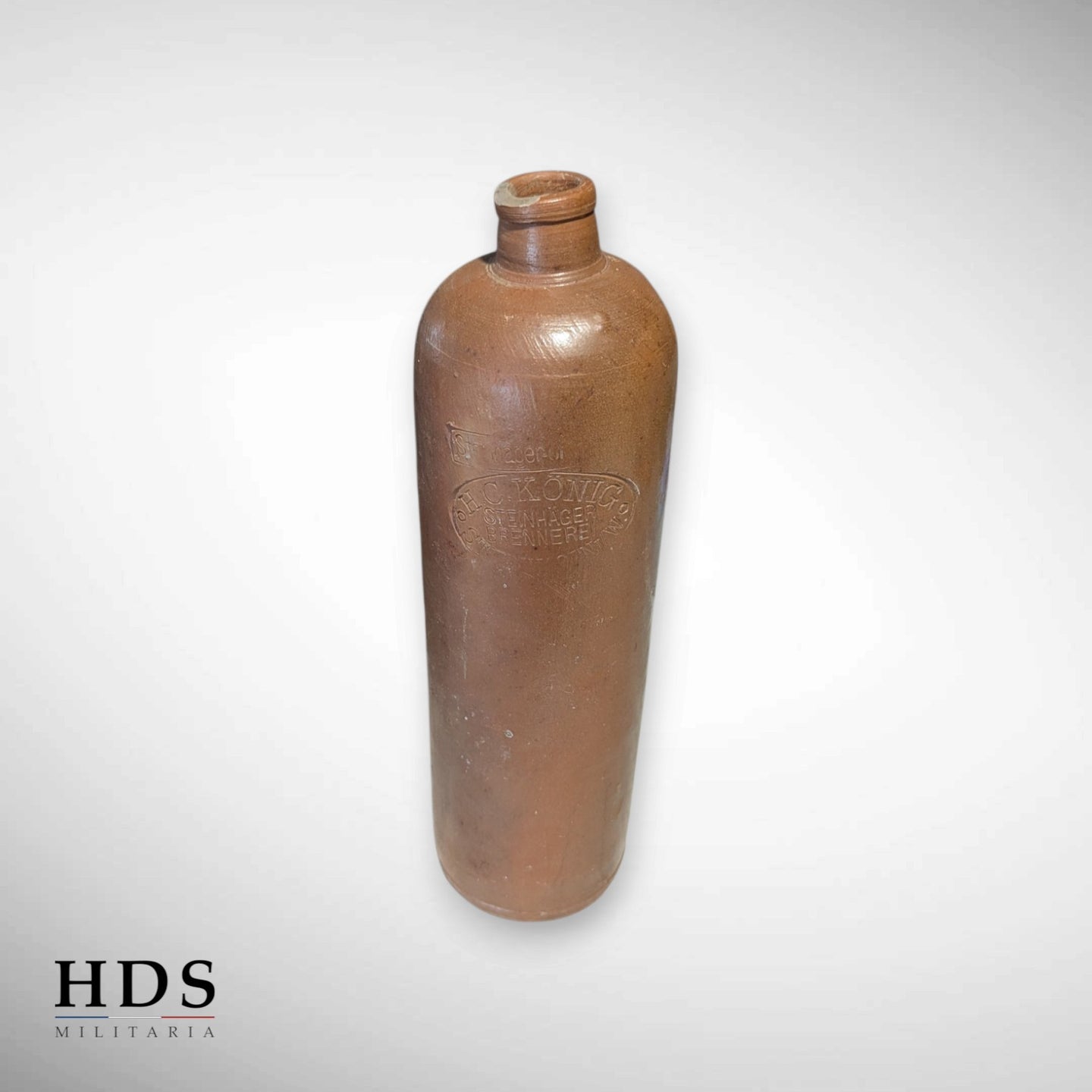 Bouteille en gré allemande ww1 alcool