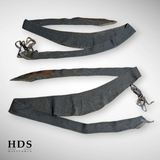 Pair of horizon blue WWI puttees