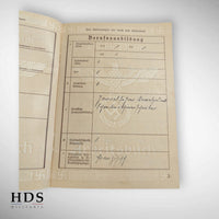 Livret arbeitsbuch Metz ww2