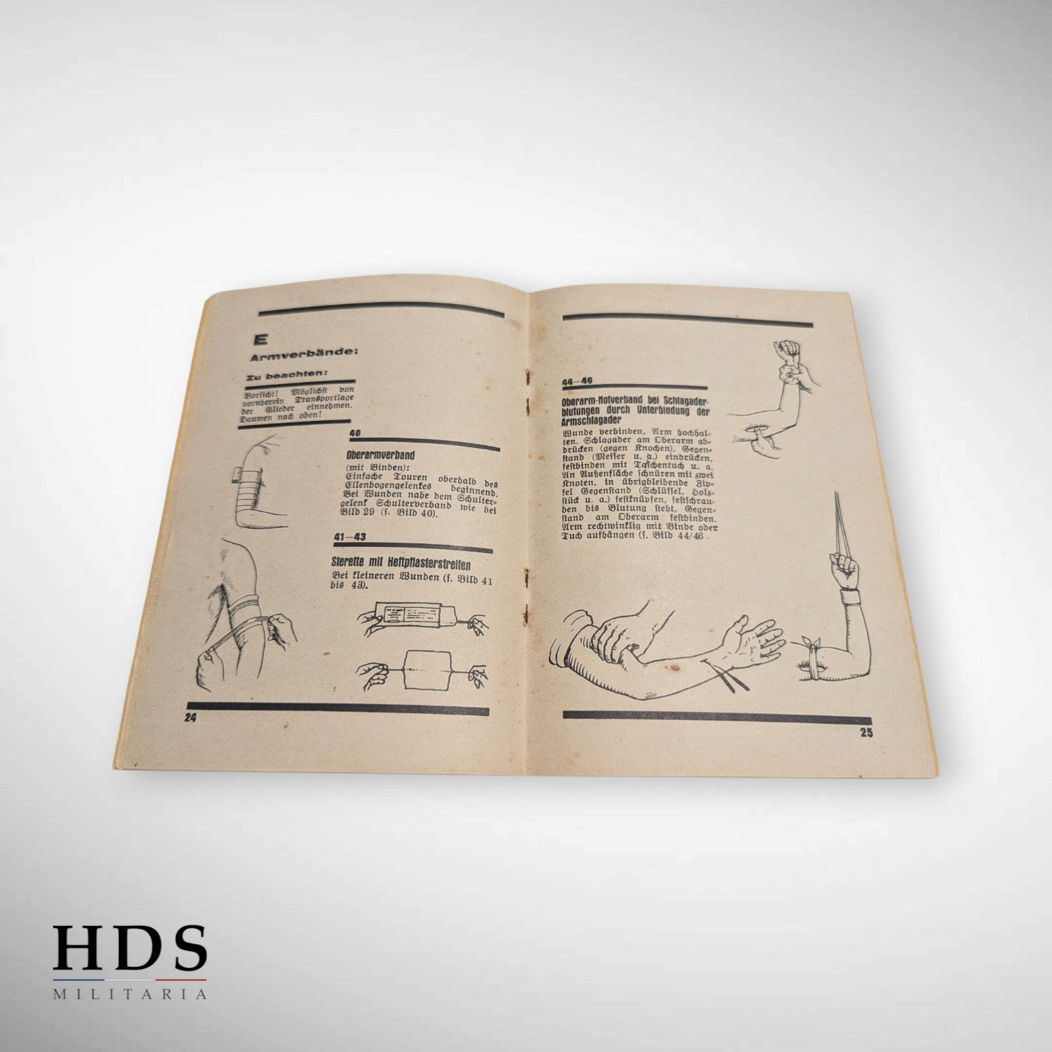Livret premier secours allemand ww2