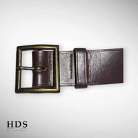 Ceinture cuir tenue de sortie officier US ww2