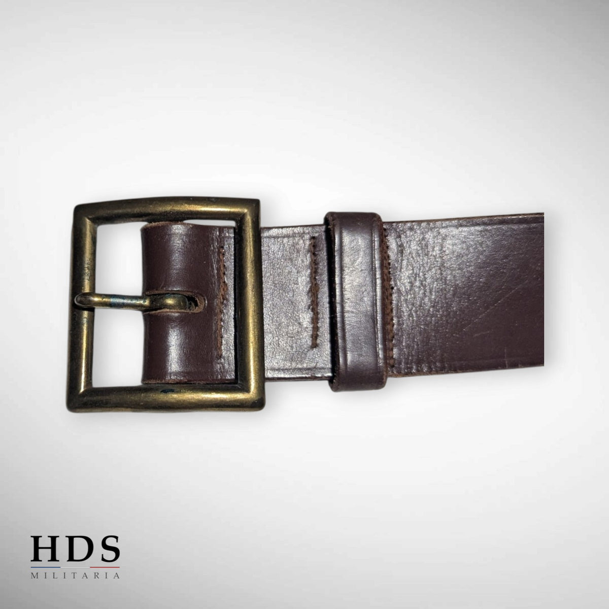 Ceinture cuir tenue de sortie officier US ww2