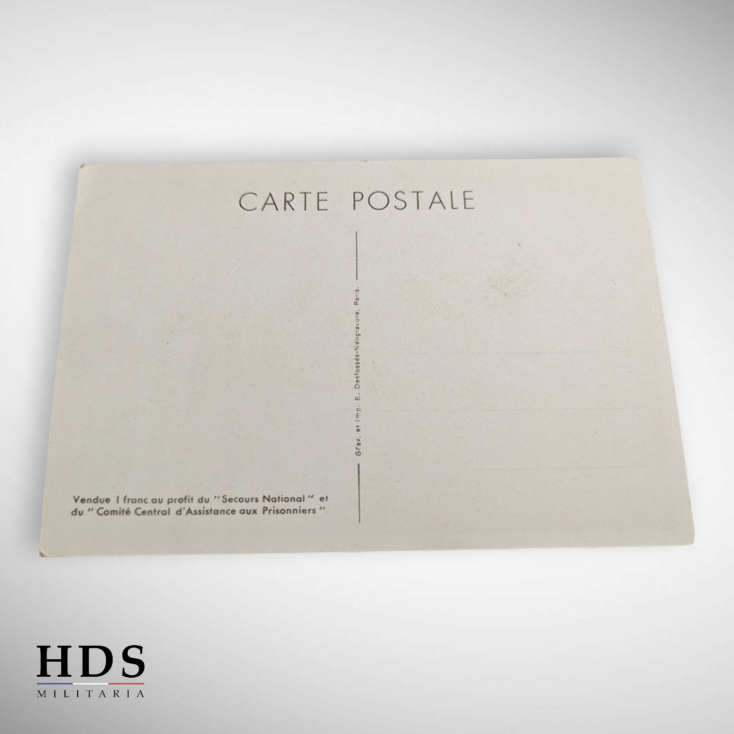 Photo carte postale Maréchal Pétain ww2