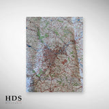 Carte allemande ww2 bataille d'Angleterre