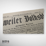 Journal Allemand Alsacien Noël 1914 Guebwiller