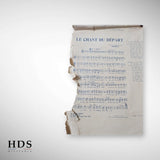 Affiche chants Libération FFI ww2